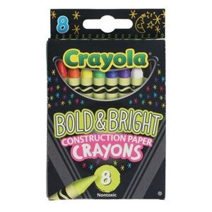Crayola Bold & Bright Crayons - 8 Pack